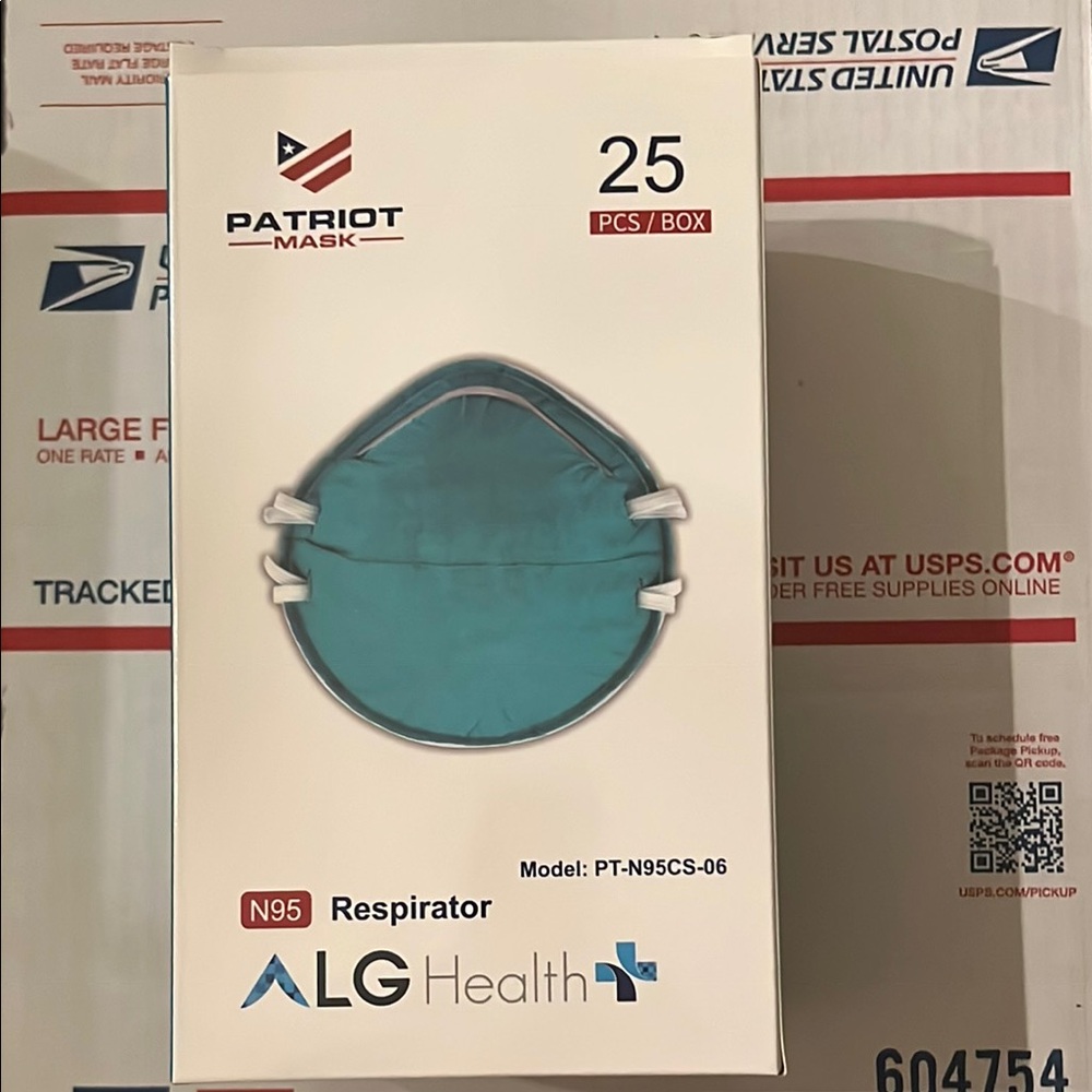 Patriot Mask N95 Respirator - Teal